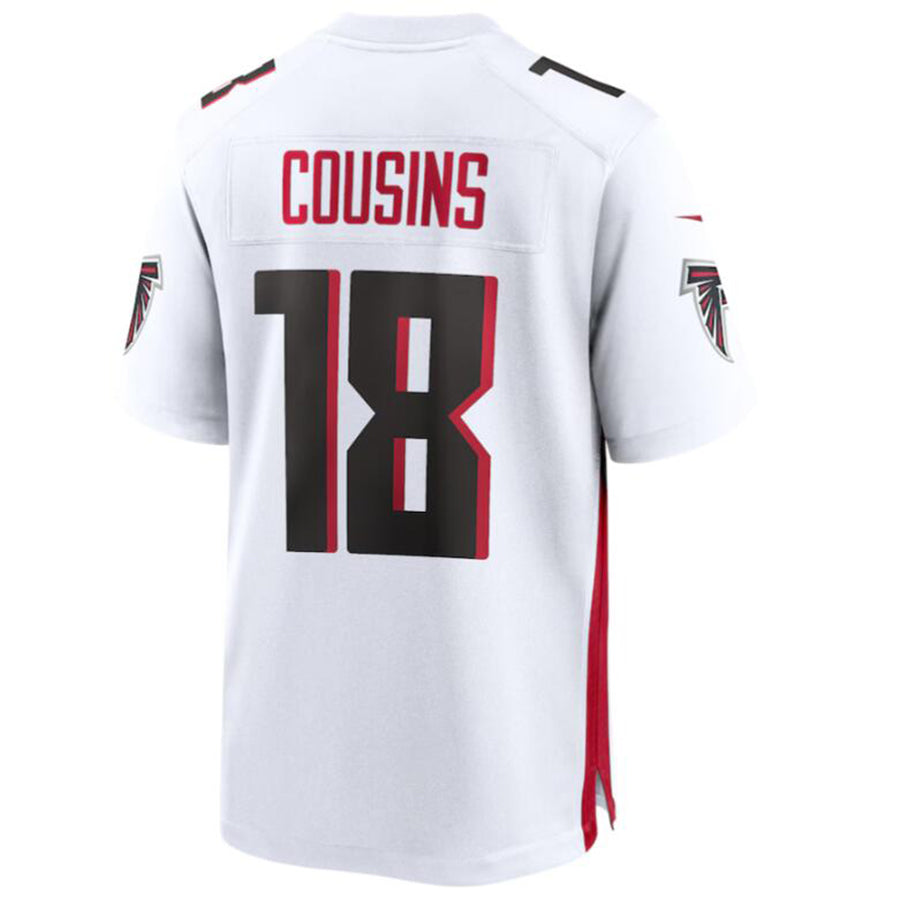 My Store A.Falcons #18 Kirk Cousins Player White Home Game Stitched Jerseys