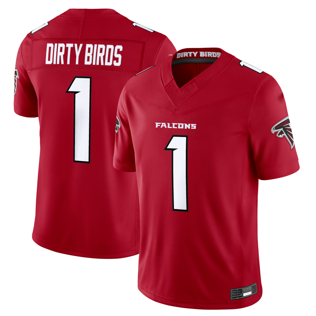 My Store A.Falcons #1 Dirty Birds Red Team Vapor F.U.S.E. Limited Stitched Jerseys