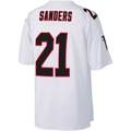 My Store A.Falcons #21 Deion Sanders Mitchell & Ness White Legacy Replica Puhic Stitched Jerseys