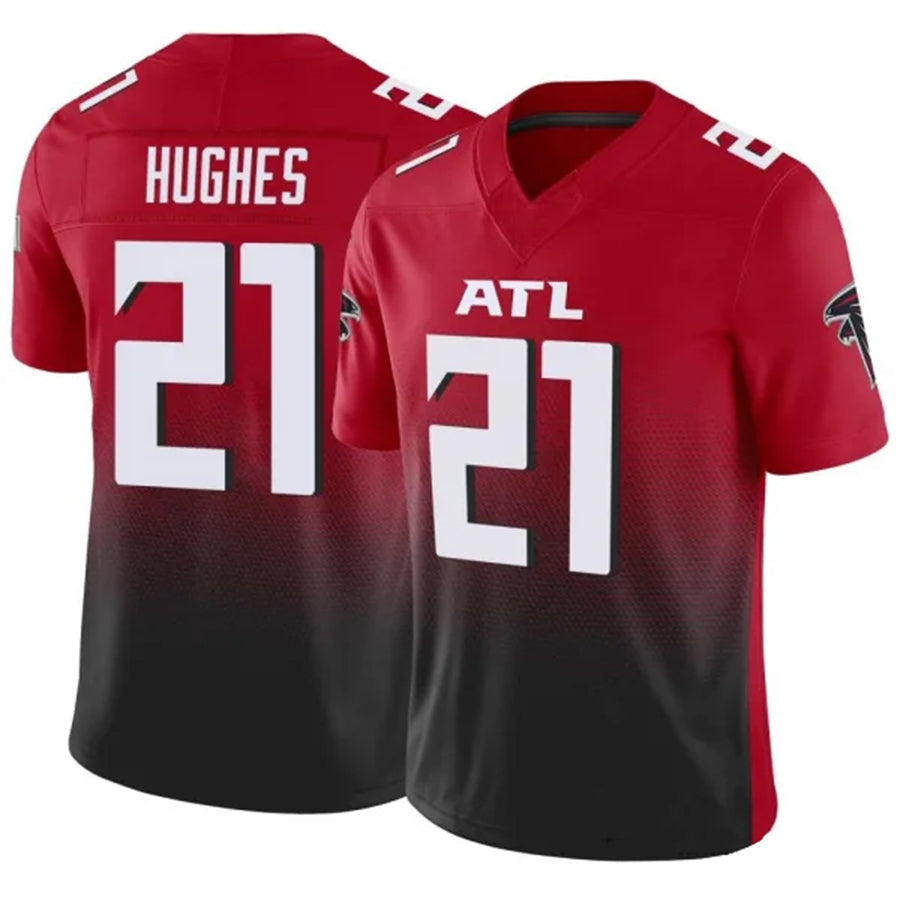 My Store A.Falcons #21 Mike Hughes Player Red Vapor F.U.S.E. Limited Stitched Jerseys