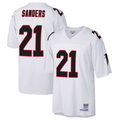 My Store A.Falcons #21 Deion Sanders Mitchell & Ness Big & Tall 1992 Retired Player Stitched Jerseys - White