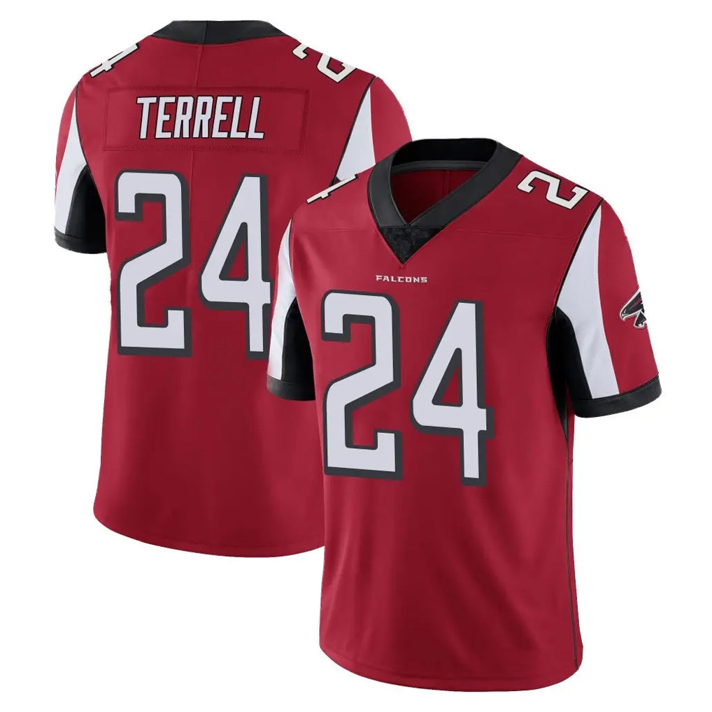 My Store A.Falcons #24 A.J. Terrell Jr. Player Red Color Vapor Untouchable Limited Home Game Stitched Jerseys