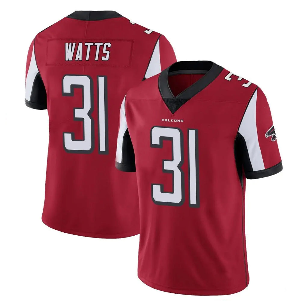 My Store A.Falcons #31 Xavier Watts Player Red Color Vapor Untouchable Limited Home Game Stitched Jerseys