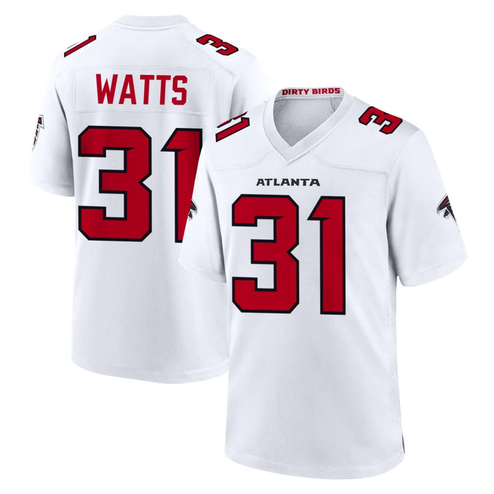 My Store A.Falcons #31 Xavier Watts Player White Team Color Home Game Stitched Jerseys