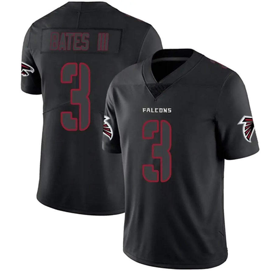 My Store A.Falcons #3 Jessie Bates III Player Black Impact Limited Stitched Jerseys