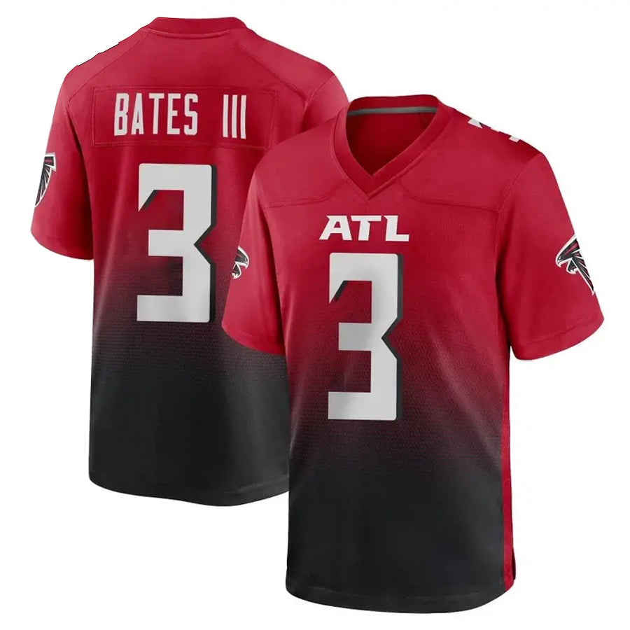 My Store A.Falcons #3 Jessie Bates III Player Red Home Game Stitched Jerseys