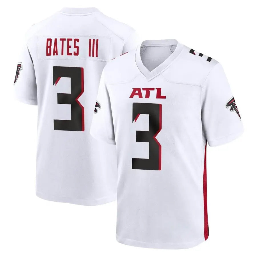 My Store A.Falcons #3 Jessie Bates III Player White Home Game Stitched Jerseys