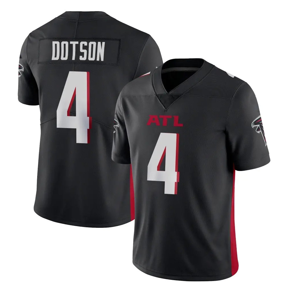 My Store A.Falcons #4 Jahan Dotson Player Black Vapor Untouchable Limited Home Game Stitched Jerseys