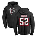 My Store A.Falcons #52 Samson Ebukam Player Black LOGO Pullover Hoodies Home Game Stitched Jerseys
