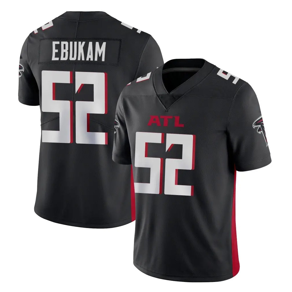 My Store A.Falcons #52 Samson Ebukam Player Black Vapor Untouchable Limited Home Game Stitched Jerseys