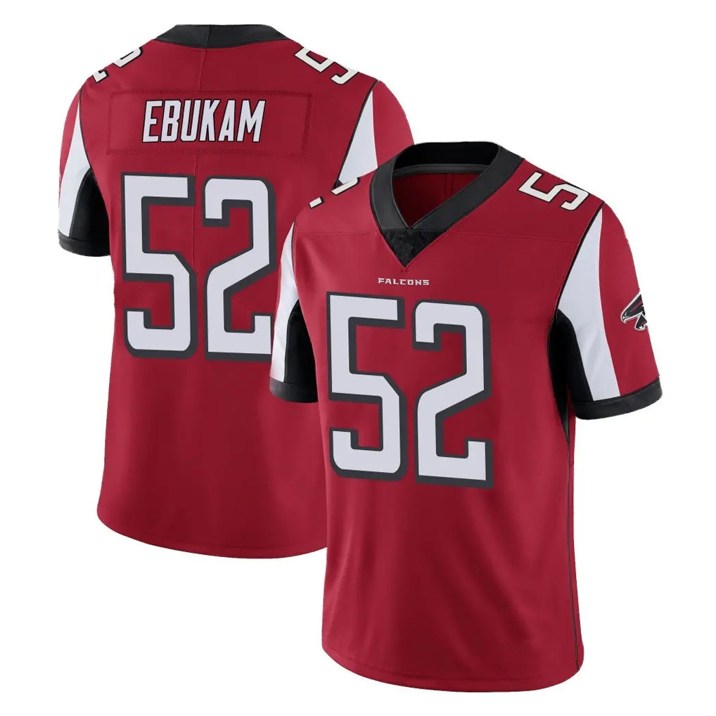 My Store A.Falcons #52 Samson Ebukam Player Red Color Vapor Untouchable Limited Home Game Stitched Jerseys