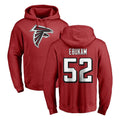 My Store A.Falcons #52 Samson Ebukam Player Red Pullover Hoodies Home Game Stitched Jerseys
