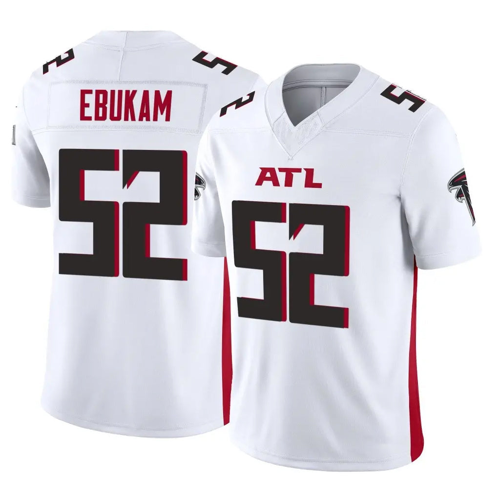 My Store A.Falcons #52 Samson Ebukam Player White Vapor F.U.S.E. Limited Stitched Jerseys
