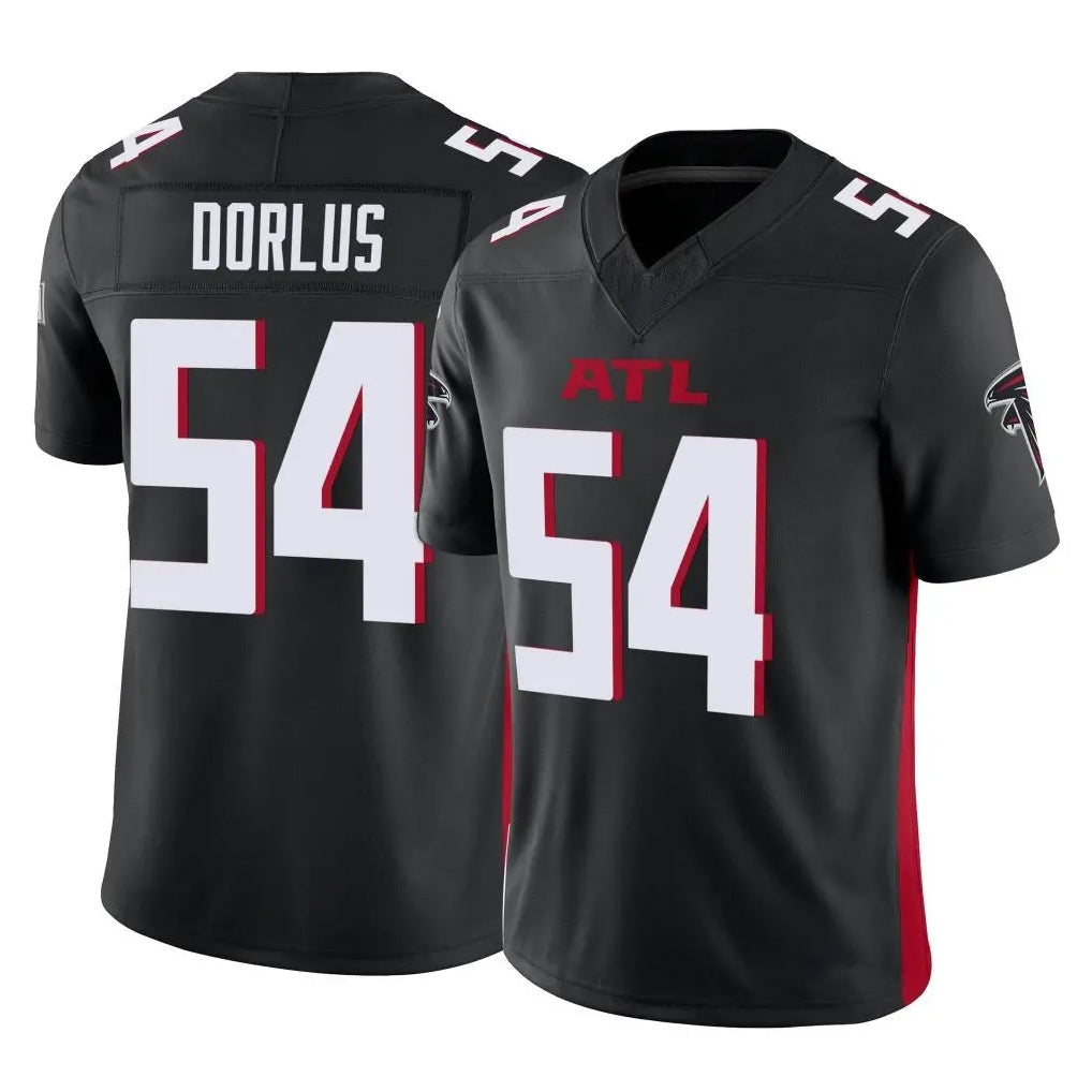 My Store A.Falcons #54 Brandon Dorlus Player Black Vapor F.U.S.E. Limited Home Game Stitched Jerseys