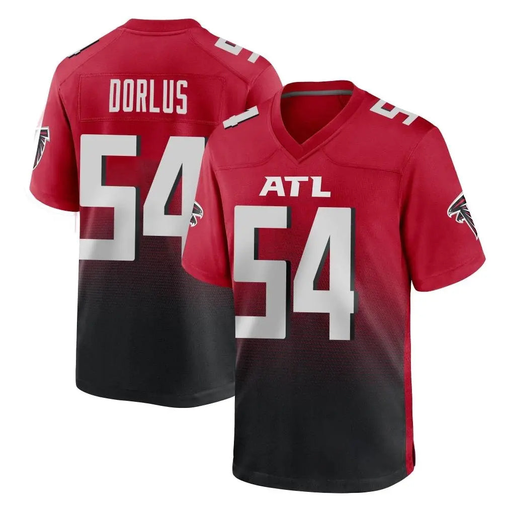My Store A.Falcons #54 Brandon Dorlus Player Red Home Game Stitched Jerseys