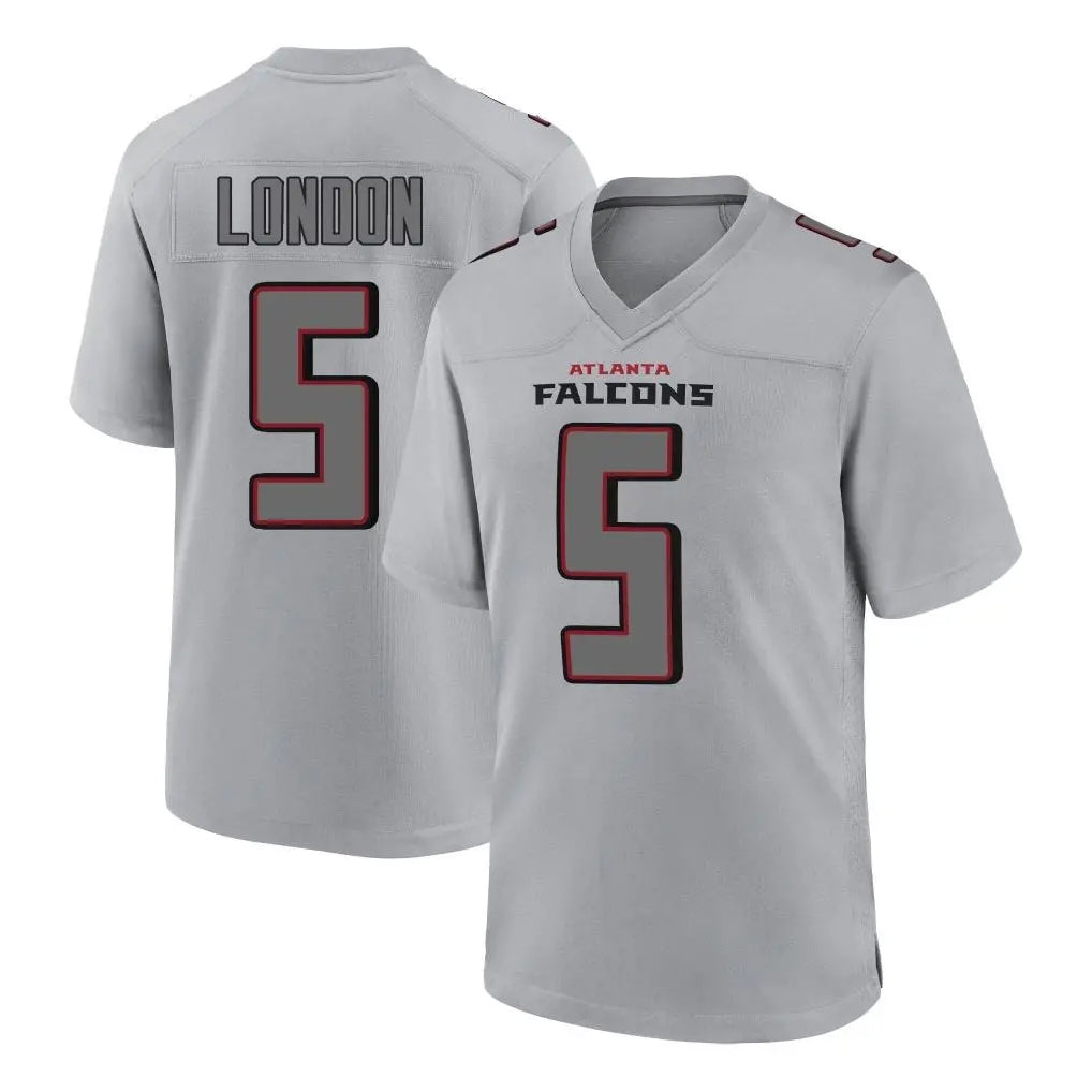 My Store A.Falcons #5 Drake London Player Gray Fashion Home Game Stitched Jerseys