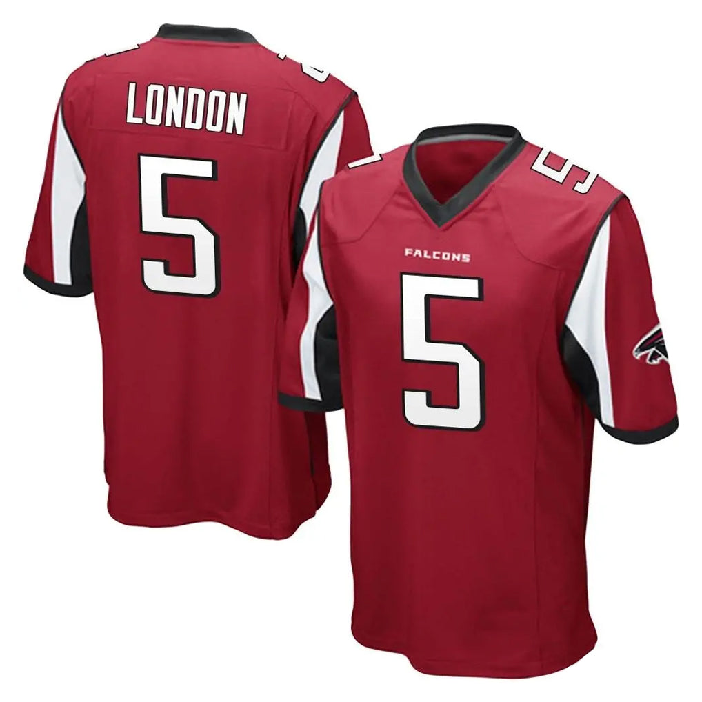 My Store A.Falcons #5 Drake London Player Red Color Vapor Home Game Stitched Jerseys