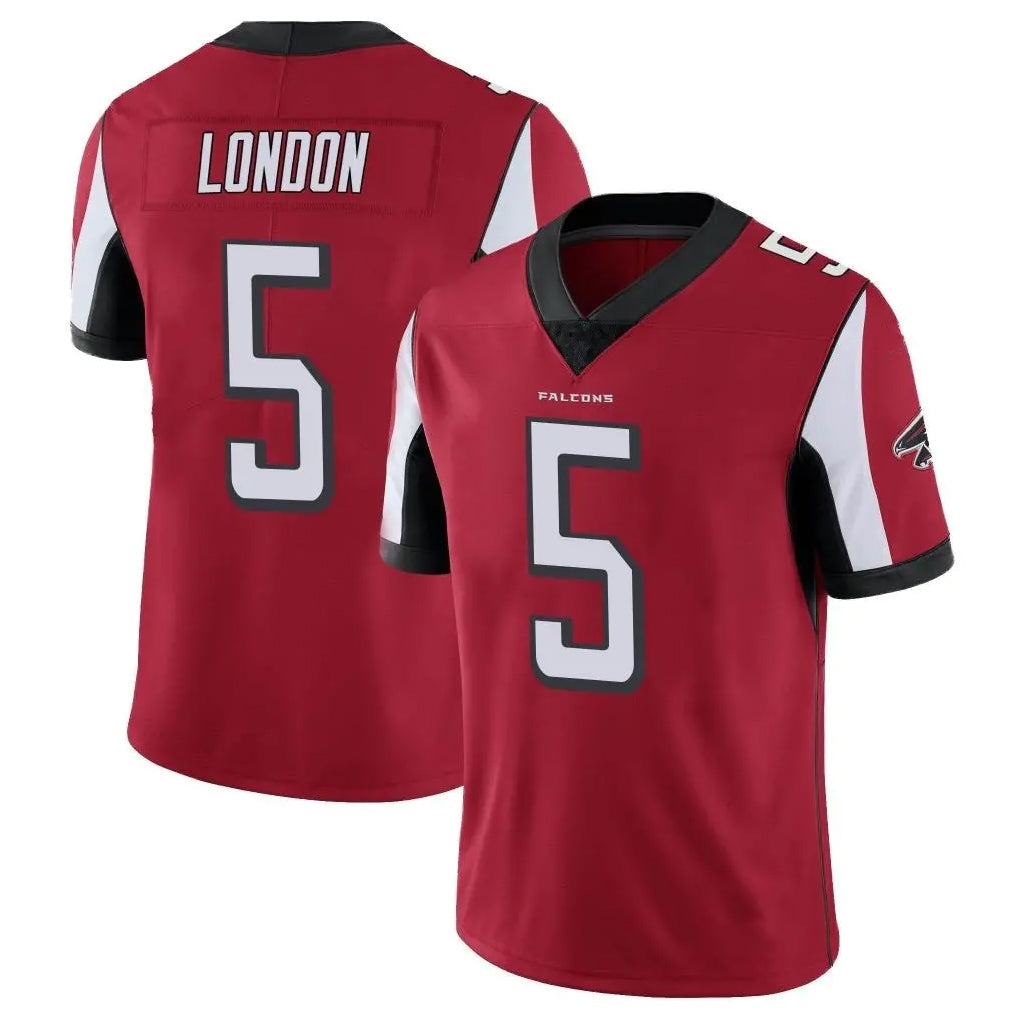 My Store A.Falcons #5 Drake London Player Red Color Vapor Untouchable Limited Home Game Stitched Jerseys