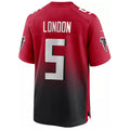My Store A.Falcons #5 Drake London Player Red Home Game Stitched Jerseys