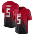 My Store A.Falcons #5 Drake London Player Red Vapor Untouchable Limited Home Game Stitched Jerseys