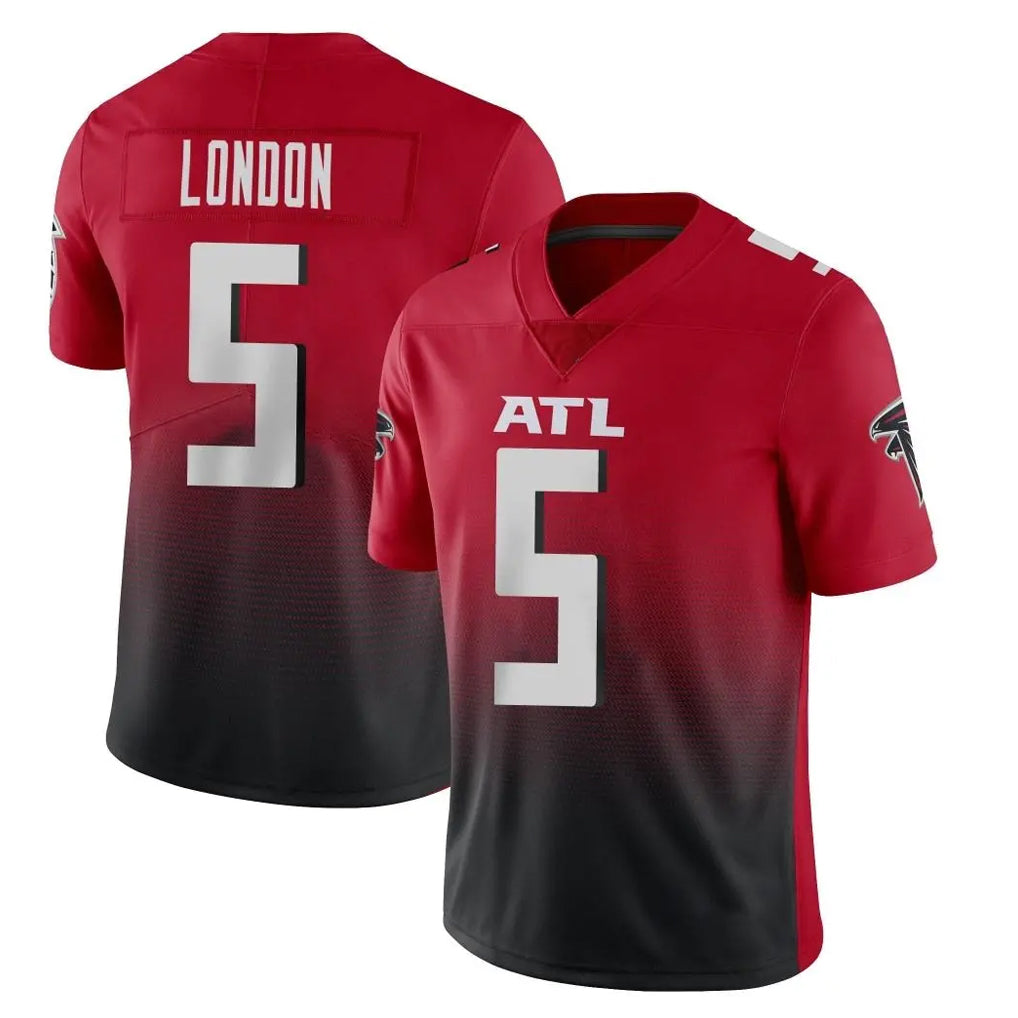 My Store A.Falcons #5 Drake London Player Red Vapor Untouchable Limited Home Game Stitched Jerseys