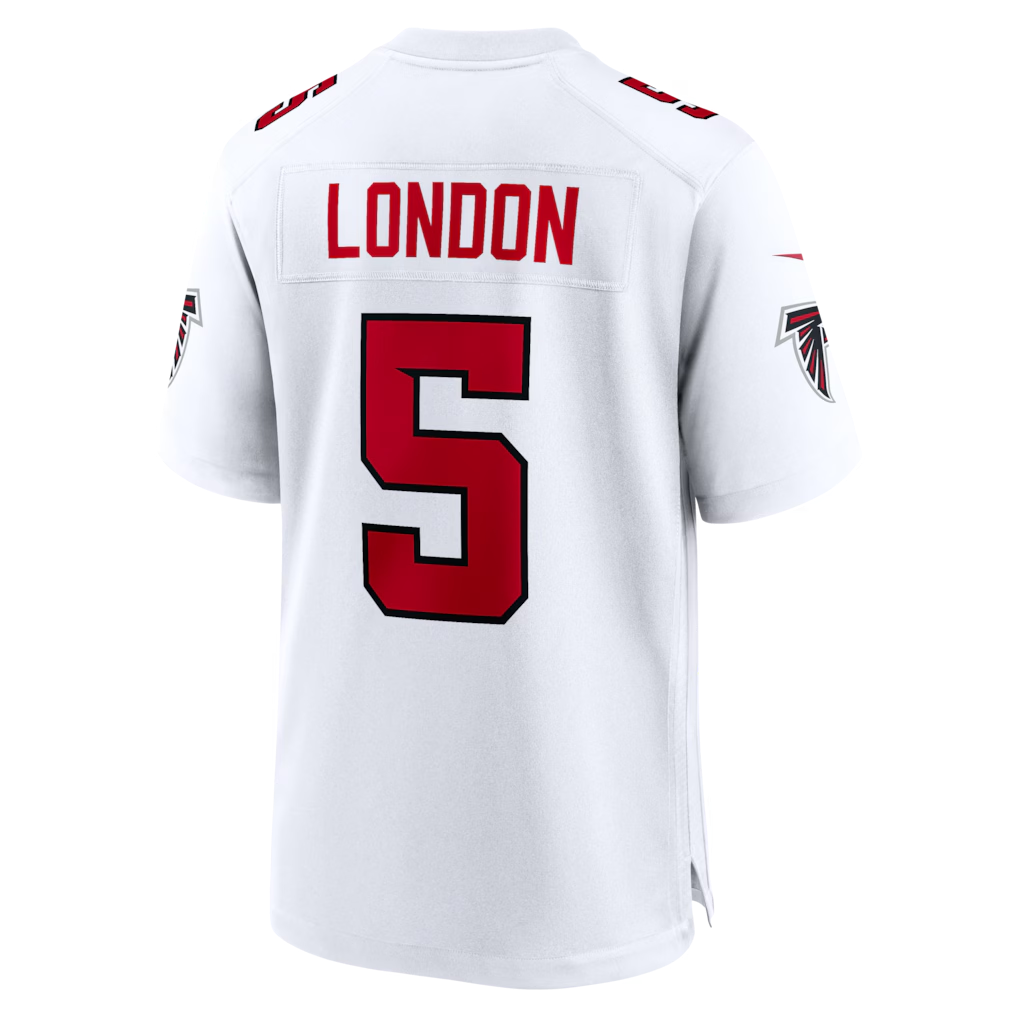 My Store A.Falcons #5 Drake London White Game Stitched Jerseys