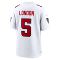 My Store A.Falcons #5 Drake London White Game Stitched Jerseys