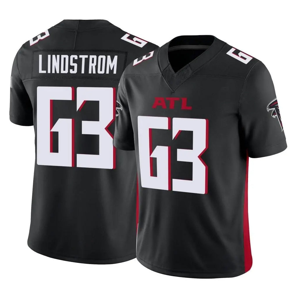 My Store A.Falcons #63 Chris Lindstrom Player Black Vapor F.U.S.E. Limited Stitched Jerseys