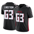 My Store A.Falcons #63 Chris Lindstrom Player Black Vapor F.U.S.E. Limited Stitched Jerseys