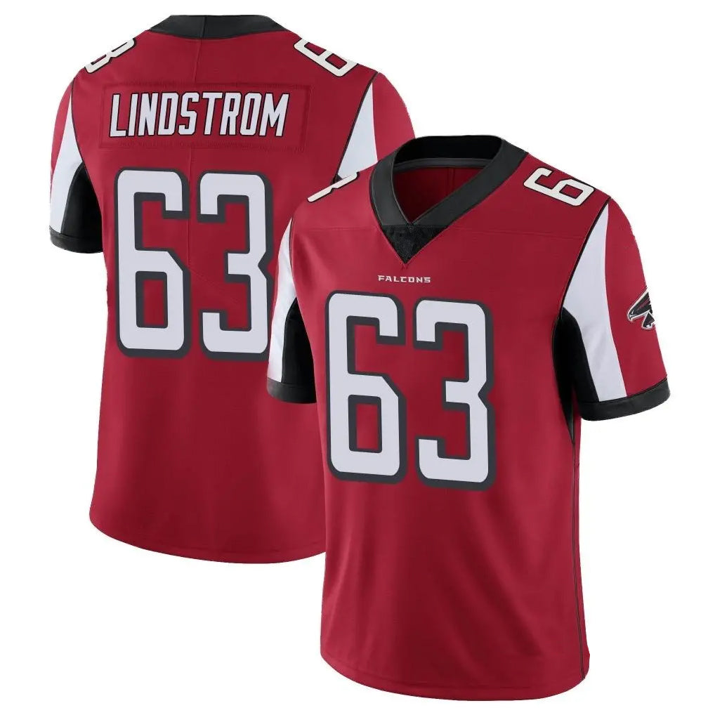 My Store A.Falcons #63 Chris Lindstrom Player Red Color Vapor Untouchable Limited Home Game Stitched Jerseys
