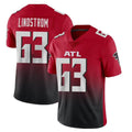 My Store A.Falcons #63 Chris Lindstrom Player Red Vapor Untouchable Limited Home Game Stitched Jerseys