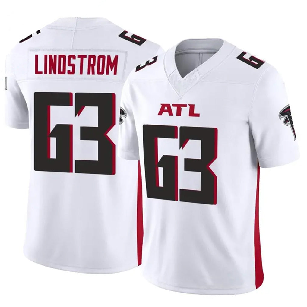 My Store A.Falcons #63 Chris Lindstrom Player White Vapor F.U.S.E. Limited Elite Stitched Jerseys