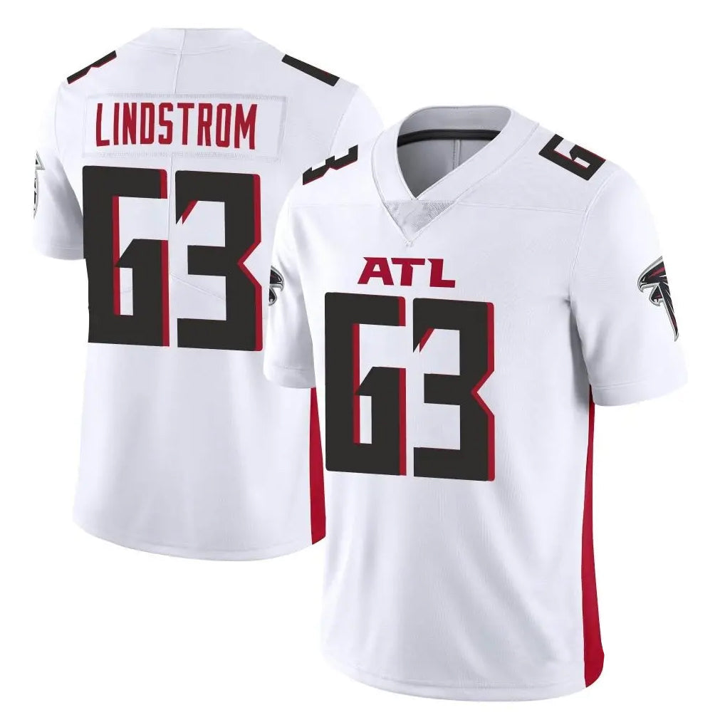 My Store A.Falcons #63 Chris Lindstrom Player White Vapor Untouchable Limited Home Game Stitched Jerseys