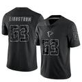 My Store A.Falcons #63 Chris Lindstrom Player Black RFLCTV Limited Stitched Jerseys
