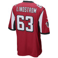 My Store A.Falcons #63 Chris Lindstrom Player Red Replica Game Stitched Jerseys