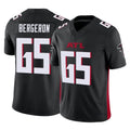 My Store A.Falcons #65 Matthew Bergeron Player Black Vapor F.U.S.E. Limited Home Game Stitched Jerseys