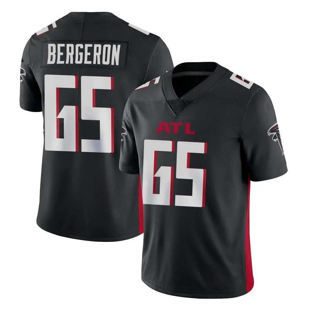 My Store A.Falcons #65 Matthew Bergeron Player Black Vapor Untouchable Limited Home Game Stitched Jerseys