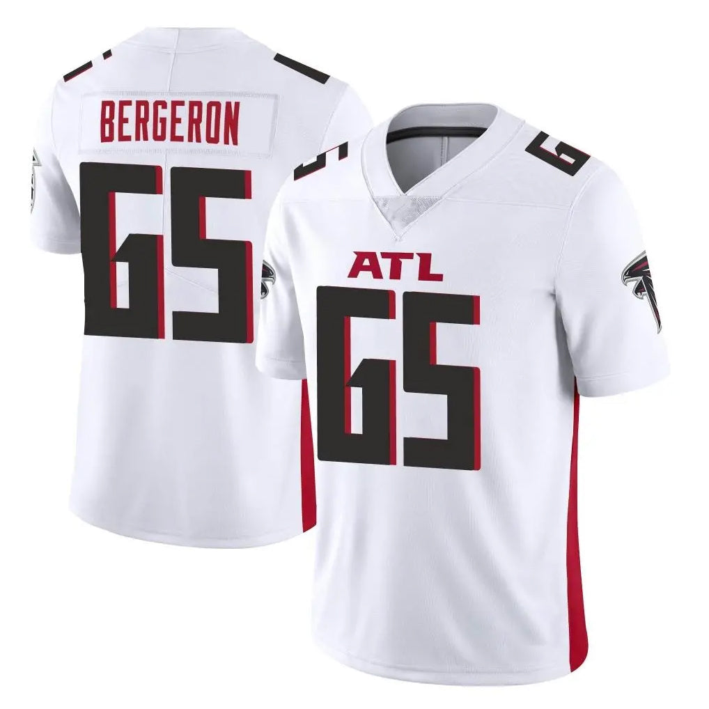 My Store A.Falcons #65 Matthew Bergeron Player White Vapor Untouchable Limited Home Game Stitched Jerseys