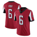 My Store A.Falcons #6 Nick Folk Player Red Color Vapor Untouchable Limited Home Game Stitched Jerseys