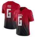My Store A.Falcons #6 Nick Folk Player Red Vapor Untouchable Limited Home Game Stitched Jerseys