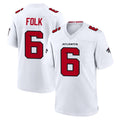 My Store A.Falcons #6 Nick Folk Player White Team Color Home Game Stitched Jerseys