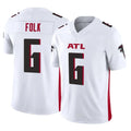 My Store A.Falcons #6 Nick Folk Player White Vapor F.U.S.E. Limited Stitched Jerseys