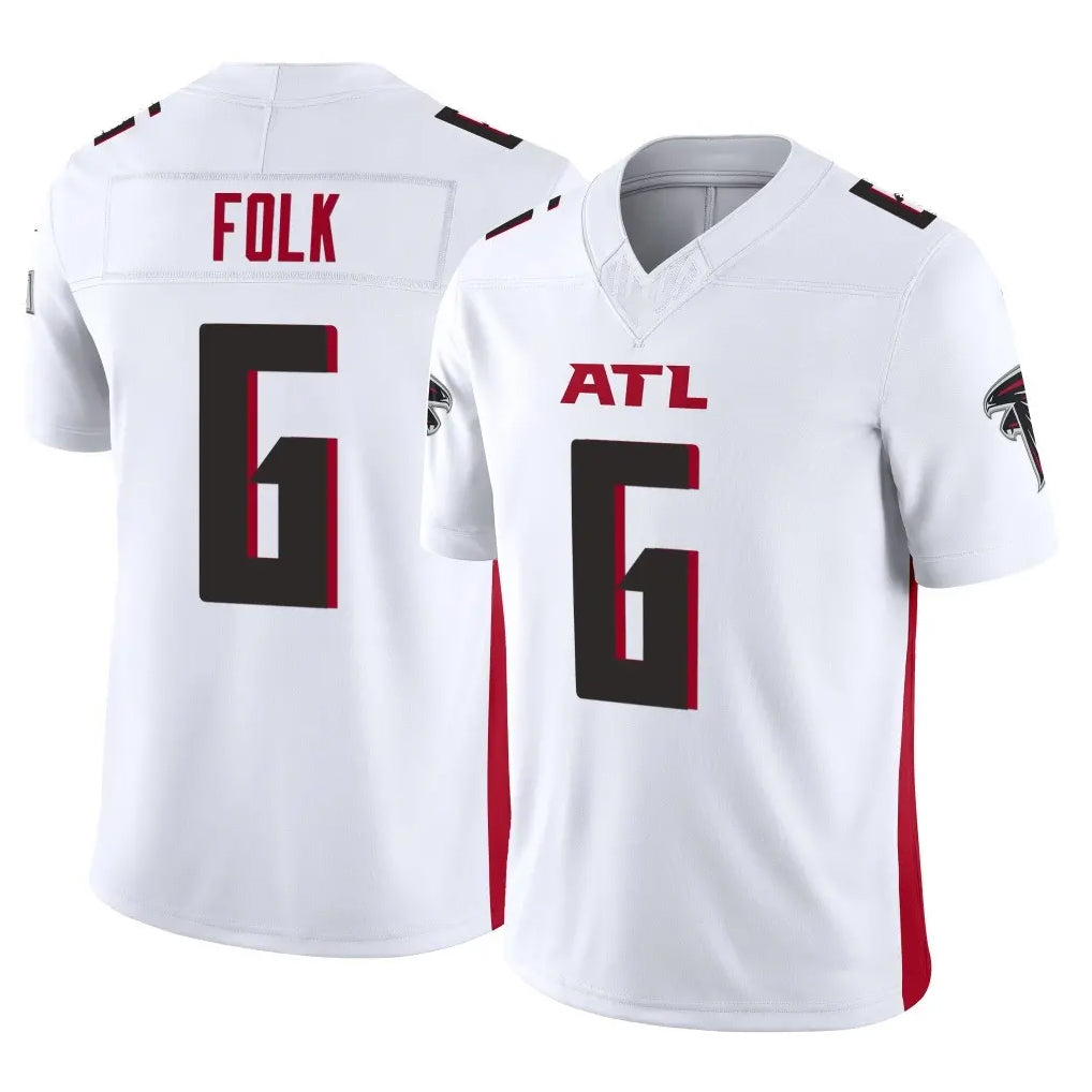 My Store A.Falcons #6 Nick Folk Player White Vapor F.U.S.E. Limited Stitched Jerseys