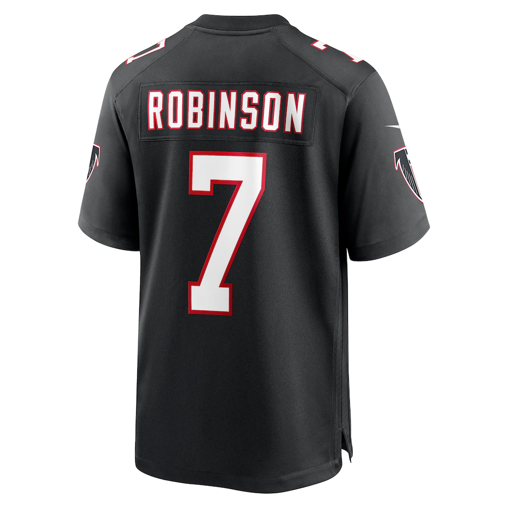 My Store A.Falcons #7 Bijan Robinson Black Throwback Puhic Game Stitched Jerseys