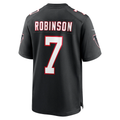 My Store A.Falcons #7 Bijan Robinson Black Throwback Puhic Game Stitched Jerseys