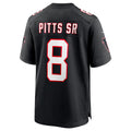 My Store A.Falcons #8 Kyle Pitts Sr. Player Black Alternate Game Stitched Jerseys