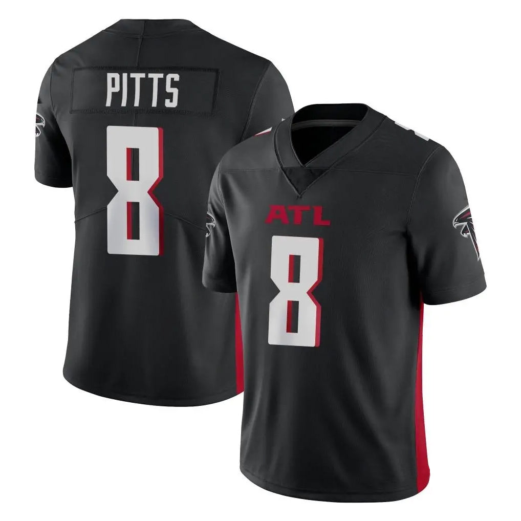 My Store A.Falcons #8 Kyle Pitts Sr. Player Black Vapor Untouchable Limited Home Game Stitched Jerseys