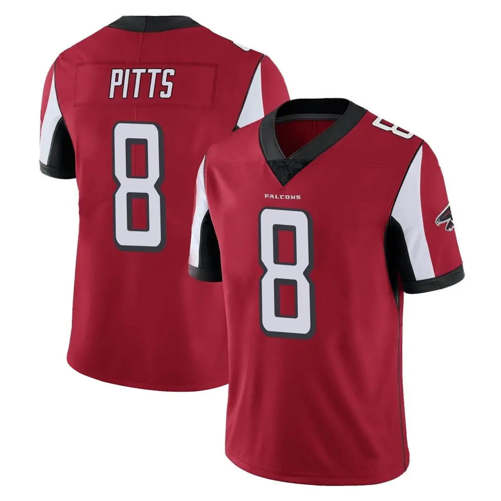 My Store A.Falcons #8 Kyle Pitts Sr. Player Red Color Vapor Untouchable Limited Home Game Stitched Jerseys