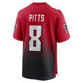 My Store A.Falcons #8 Kyle Pitts Sr. Player Red Home Game Stitched Jerseys
