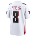 My Store A.Falcons #8 Kyle Pitts Sr. Player White Home Game Stitched Jerseys
